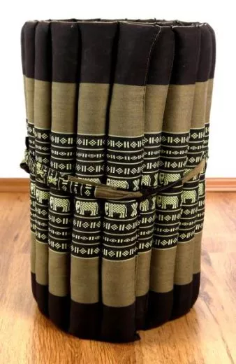 Kapok Rollmatte  *braun / Elefanten*  Gr. S