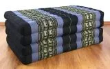 Klappmatratze, G�stematratze, Faltmatratze *blau - Elefanten* 80cm breit