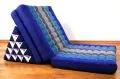 Thaikissen, XXL Dreieck   *blau*