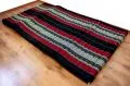 Klappmatratze, Gstematratze, Faltmatratze  *schwarz / rot*  140cm breit