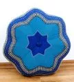 Kapok Zafukissen, groer Stern *blau*