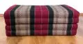Klappmatratze, Gstematratze, Faltmatratze *rot - schwarz* 80cm breit