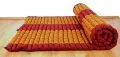 Kapok Rollmatte, Liegematte  *rot - gelb*  Gr. L