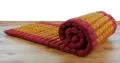 Kapok Rollmatte, Liegematte  *rot - gelb*  Gr. S