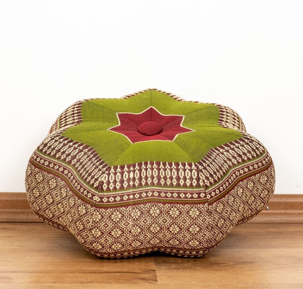 Kapok Zafukissen, kleiner Stern *rot / grün*