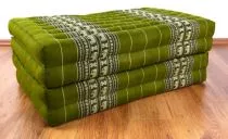 Klappmatratze, Gstematratze, Faltmatratze *grn - Elefanten* 80cm breit