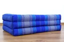 Kinder Kapokmatratze, Faltmatratze  blau