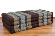 Klappmatratze, Gstematratze, Faltmatratze  *braun*  extrabreit