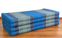 Klappmatratze, Gstematratze, Faltmatratze  *hellblau*  140cm breit