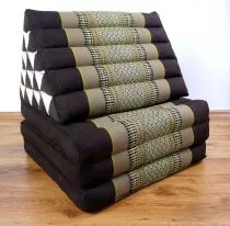 Thaikissen, XXL Dreieck  *braun*