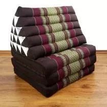 Thaikissen, XXL Dreieck   *weinrot*