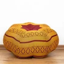 Kapok Zafukissen, groer Stern *rot - gelb*