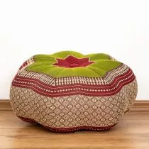 Kapok Zafukissen, groer Stern *rot - grn*