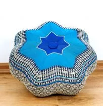 Kapok Zafukissen, kleiner Stern *blau*