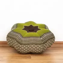 Kapok Zafukissen, kleiner Stern *braun - grn*