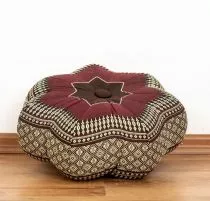 Kapok Zafukissen, kleiner Stern *weinrot*