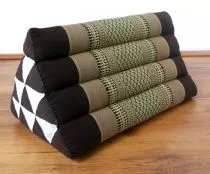 Kapok Dreieckskissen, Rckenlehne  *braun*