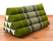 Kapok Dreieckskissen, Rckenlehne  *grn*