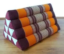 Kapok Dreieckskissen, Rckenlehne  *orange*