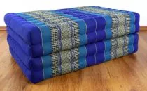 Klappmatratze, Gstematratze, Faltmatratze *blau* 80cm breit