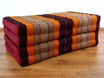 Klappmatratze, Gstematratze, Faltmatratze *orange* 80cm breit