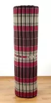 Kapok Rollmatte, Liegematte *weinrot* Gr. XL