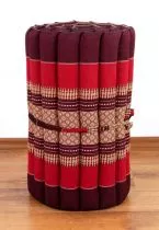 Kapok Rollmatte, Liegematte  *rubinrot*  Gr. S