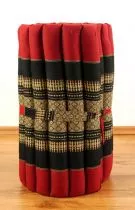 Kapok Rollmatte  *rot - schwarz*  Gr. S