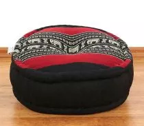 Kapok Zafukissen *schwarz - Elefanten*