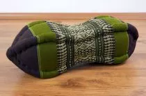 Nackenkissen, Papayakissen  *braun - grn*