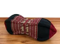 Nackenkissen, Papayakissen  *rot - Elefanten*