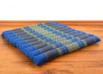 Steppkissen, Boden- bzw. Stuhlkissen *hellblau*