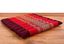 Steppkissen, Boden- bzw. Stuhlkissen *rubinrot*