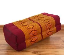 Sttzkissen / Yogakissen *rot - gelb*