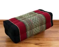 Sttzkissen / Yogakissen *schwarz - rot*