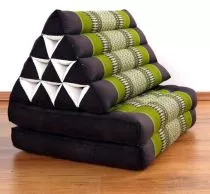 Thaikissen 2 Auflagen  *braun - grn*