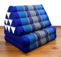 Thaikissen 2 Auflagen  *blau*