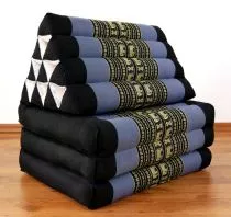 Thaikissen  *blau/Elefanten*