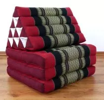 Thaikissen  *rot - schwarz*