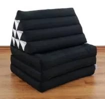 Thaikissen, einfarbig  *schwarz*