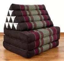 Thaikissen, Sitz- Liegekissen  *weinrot*